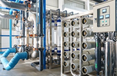 Types of industrial water filtration system
