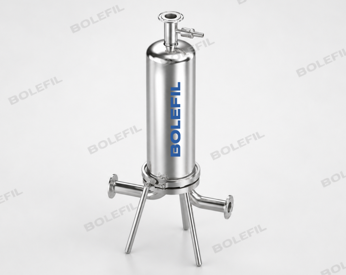 Sanitary Single Filter Housing