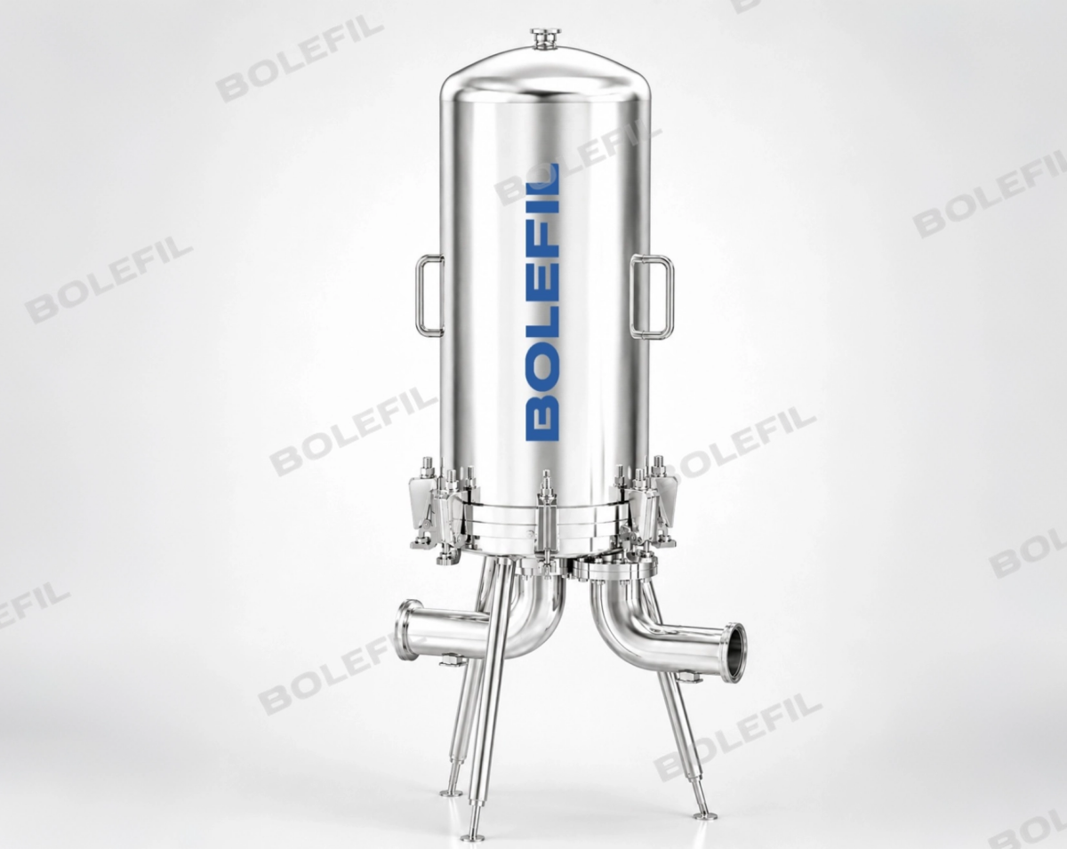 Sanitary-Multi-Round-Filter-Housing-Detachable-plate