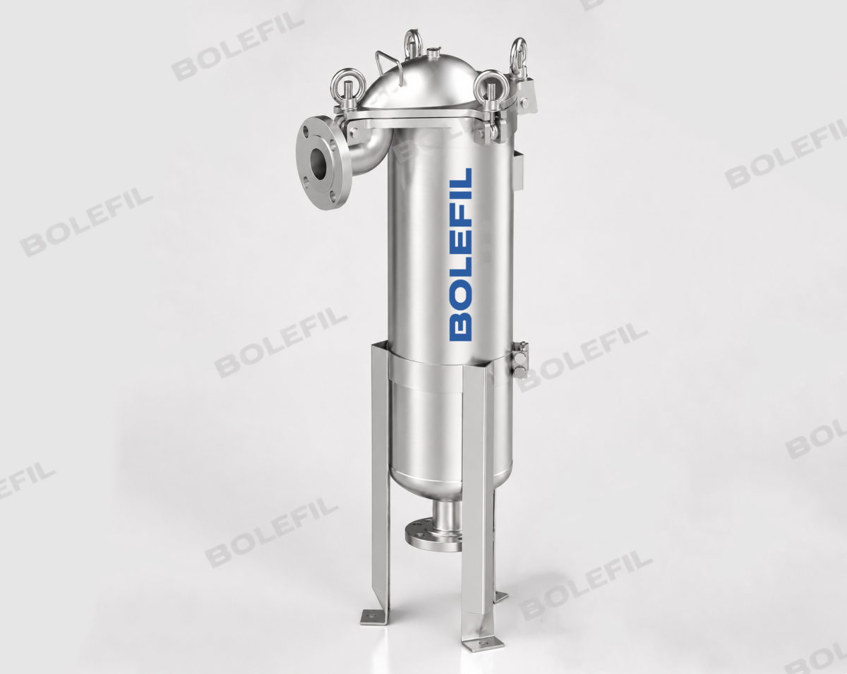 Top In Single Bag Filter Housing