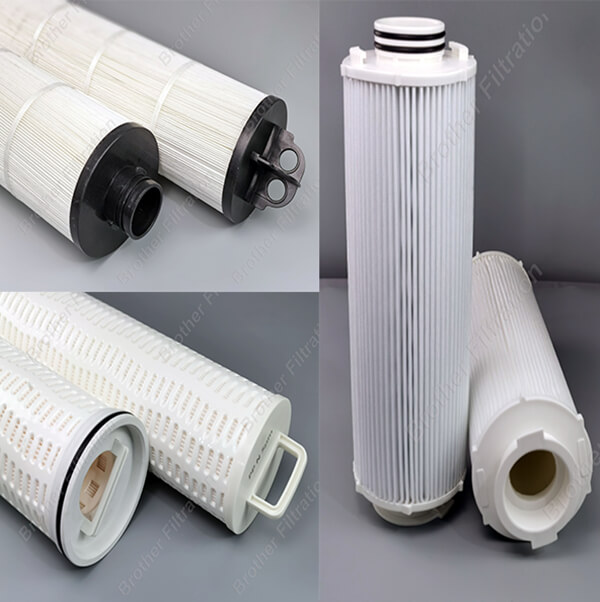 Structure characteristics of high flow filter cartridges