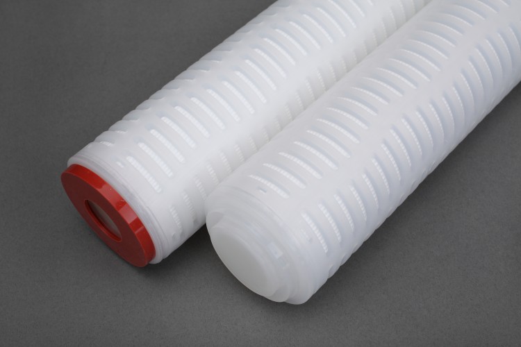 Flat end filter cartridge