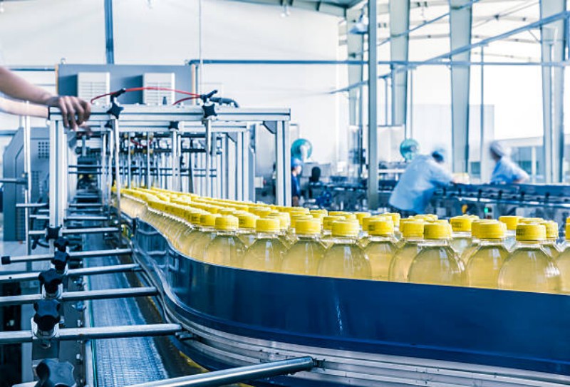The filtration of soft drink