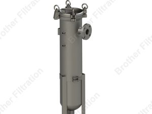 Bag filter housing