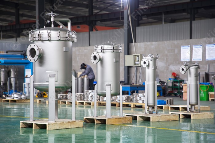 SS Bag Filter Housing