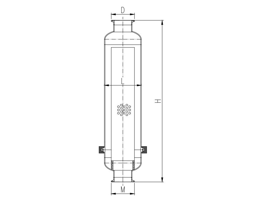 Inline Sanitary filter