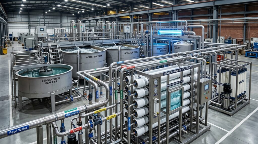 Industrial Water Treatment Recycling Systems Work