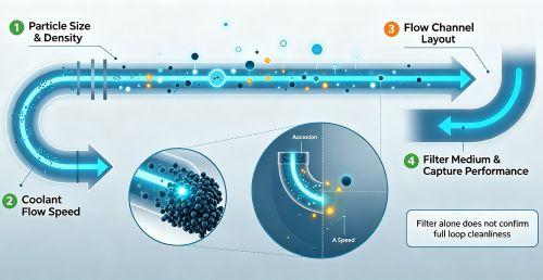 How Do Particles Move Through a Closed TCS